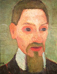 Portret van Rainer Maria Rilke